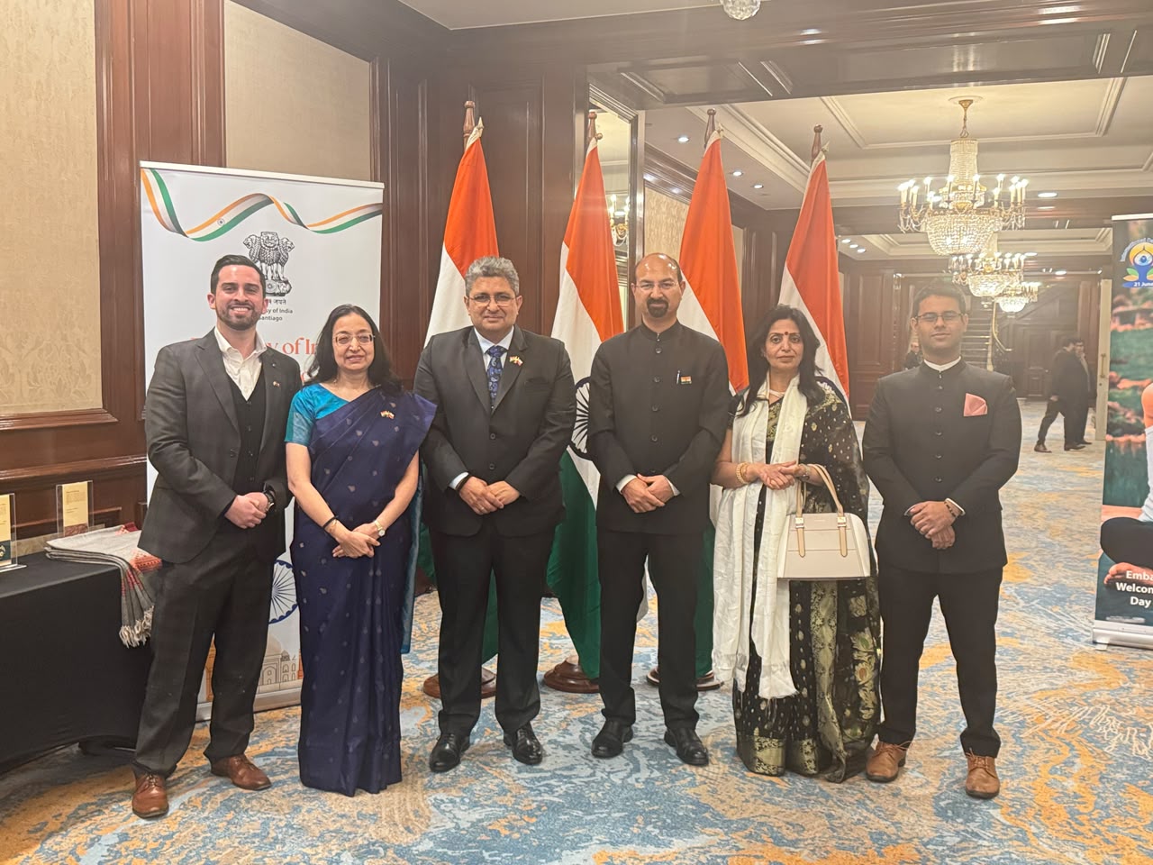 CAMINDIA participa en la celebración del 80.º aniversario de la Independencia de India